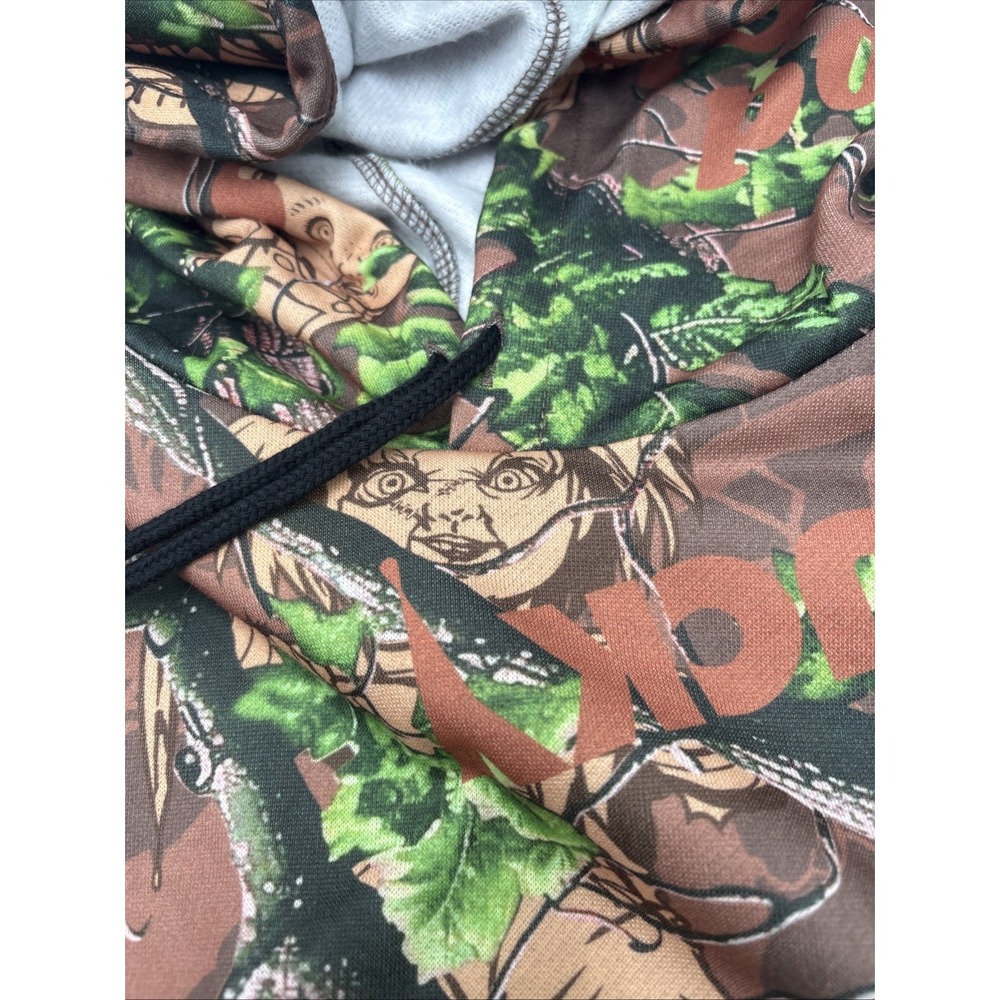 Men's Size XL Licensed Childs Play Chucky Good Guys Camouflage Hoodie‎ NWT - Picture 5 of 14